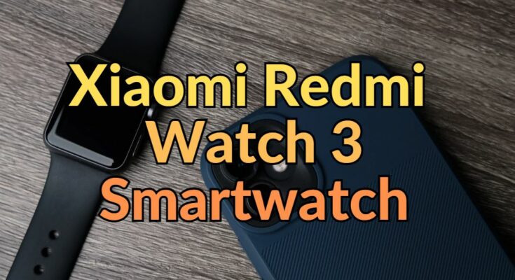 Xiaomi Redmi Watch 3 Smartwatch